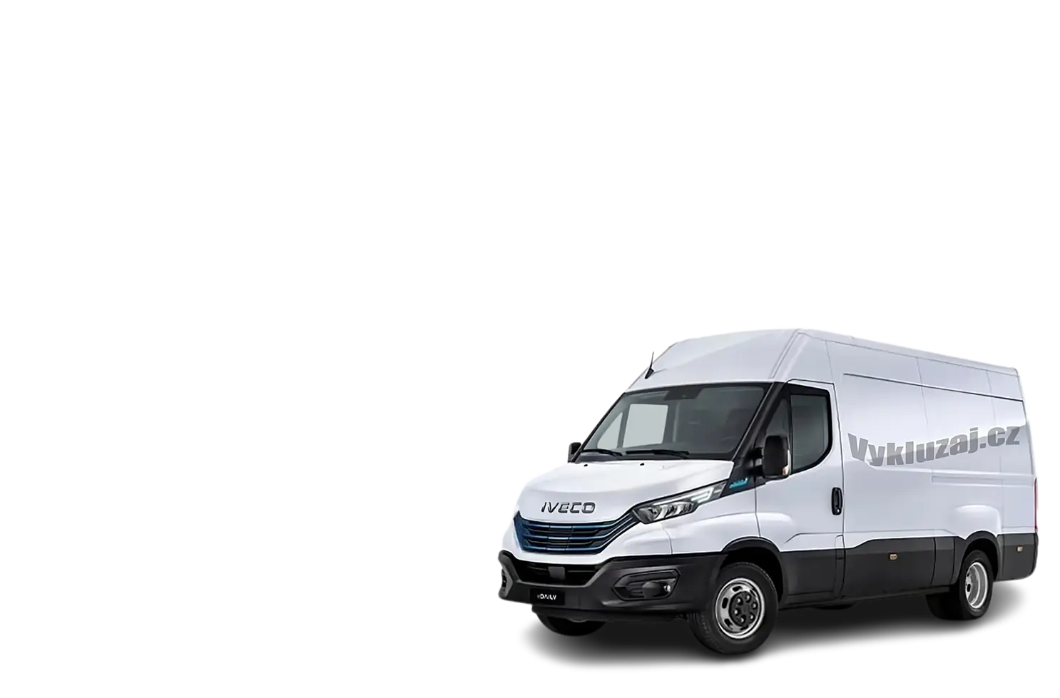 Bílá dodávka Iveco Daily Vykluzaj.cz
